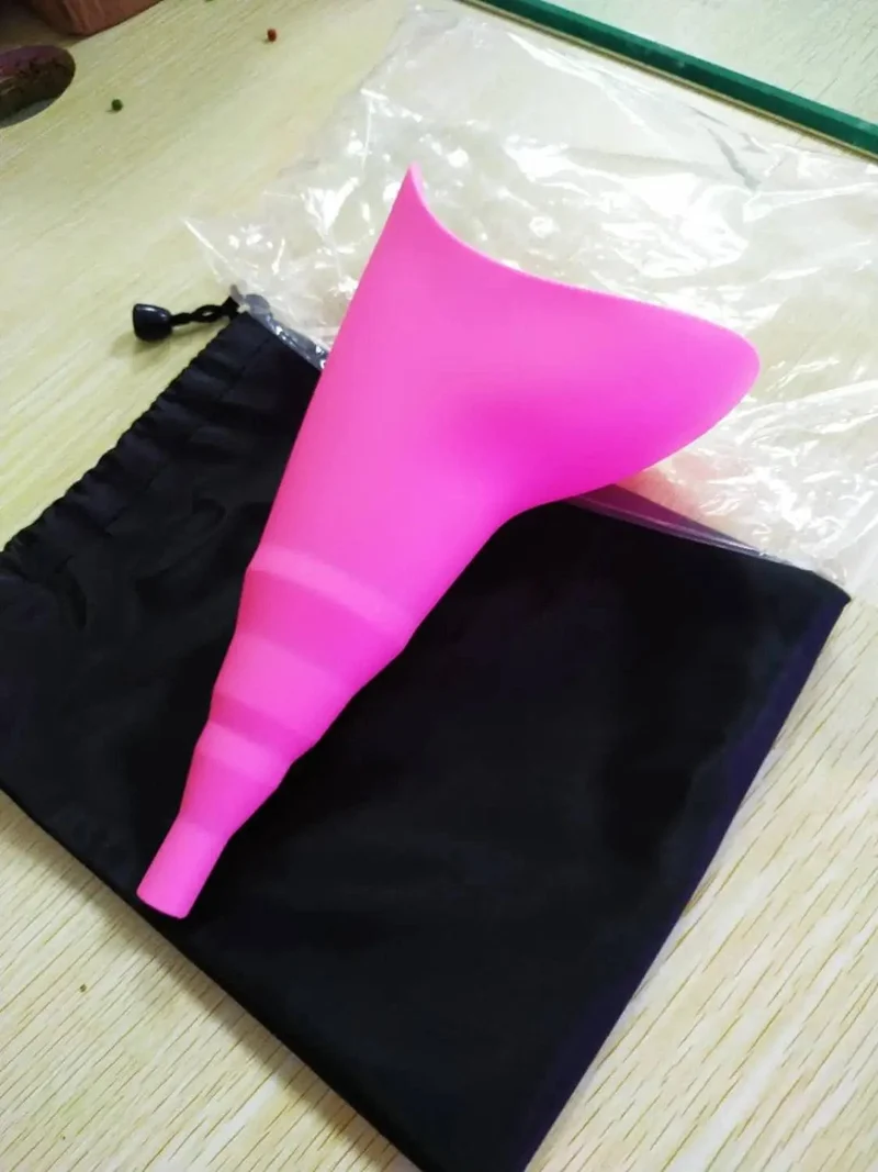 Frau Erwachsene Pisse Urin Taschen Für Auto Reise Camping Patienten Stehen Toilette Outdoor Sport Reise Weibliche Notfall Pee Handliche tasche