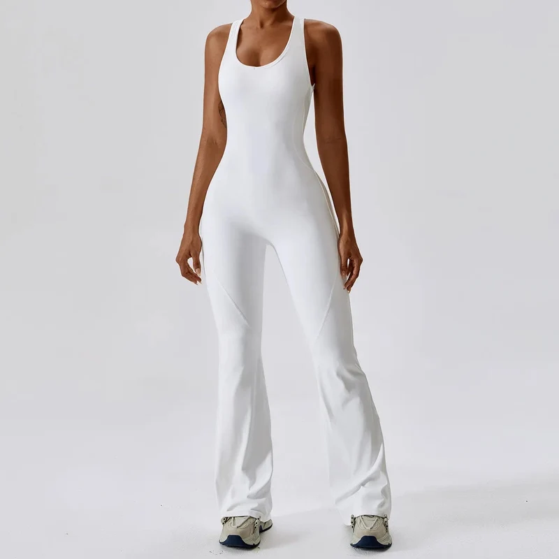 Jumpsuits Einteiliges Yoga-Set Tanz Bauchstraffung Fitness Sport für Frauen Workout Gym Push Up Sportswear