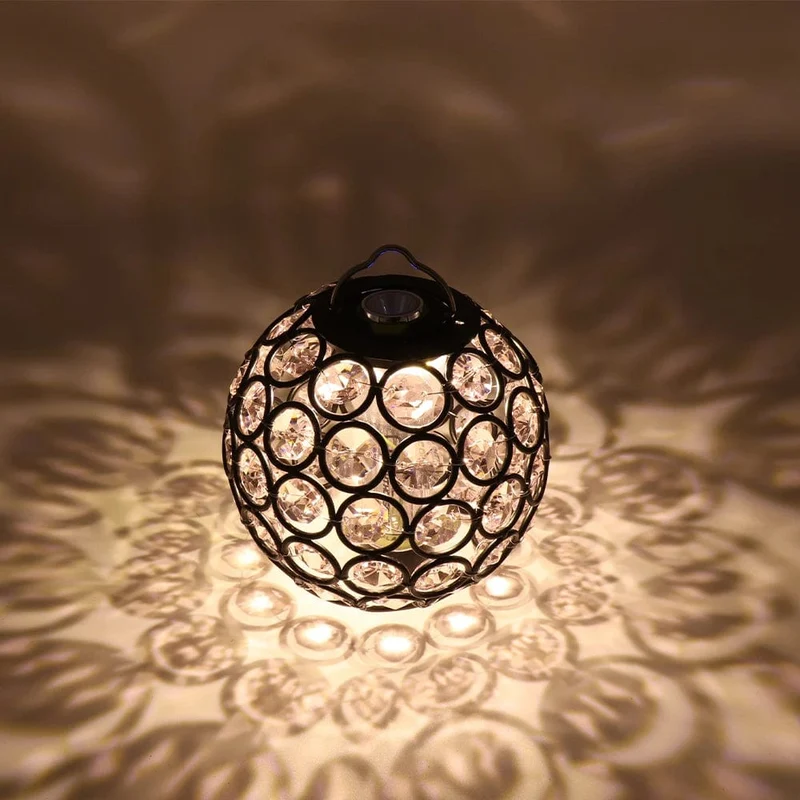 Für Goal Zero Laterne Kristall-Lampenschirm goalzero runder hohler Schatten Outdoor Camping Glamping Camping Licht Atmosphäre Lampenschirm
