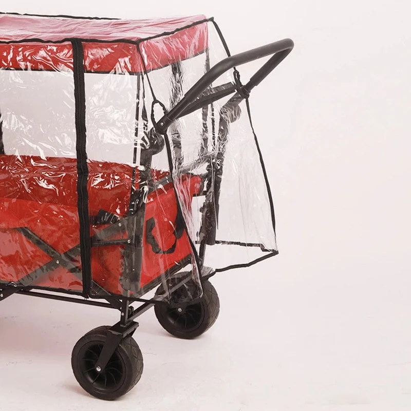 1 Stück Camping Trolley Regenschutz PVC Garten Picknick Wagen Kinderwagen Warenkorb Wasserdichte Abdeckung Camping Ausrüstung