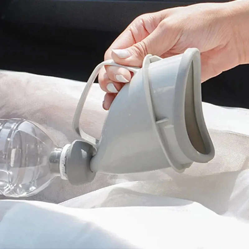 Outdoor Auto Camping Toilette Männlich Weiblich Urinal Trichter Urin Trichter Pinkeln Notfall Verkehr Tragbare Toilette Camping Ausrüstung