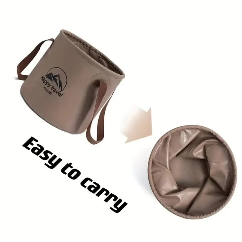 1PC Wasser Eimer Faltbare Bucke Container Multifunktionale Tragbare Licht Wasser Eimer Outdoor Camping Waschbecken Für Auto 20L