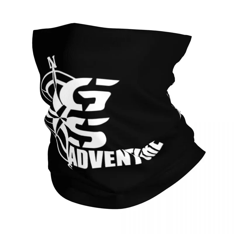 Benutzerdefinierte GS Motorrad Abenteuer Bandana Halsmanschette für Wandern Camping Männer Frauen Wickelschal Motorrad Biker Stirnband Wärmer