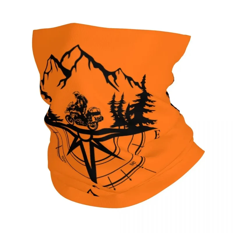 Benutzerdefinierte GS Motorrad Abenteuer Bandana Halsmanschette für Wandern Camping Männer Frauen Wickelschal Motorrad Biker Stirnband Wärmer