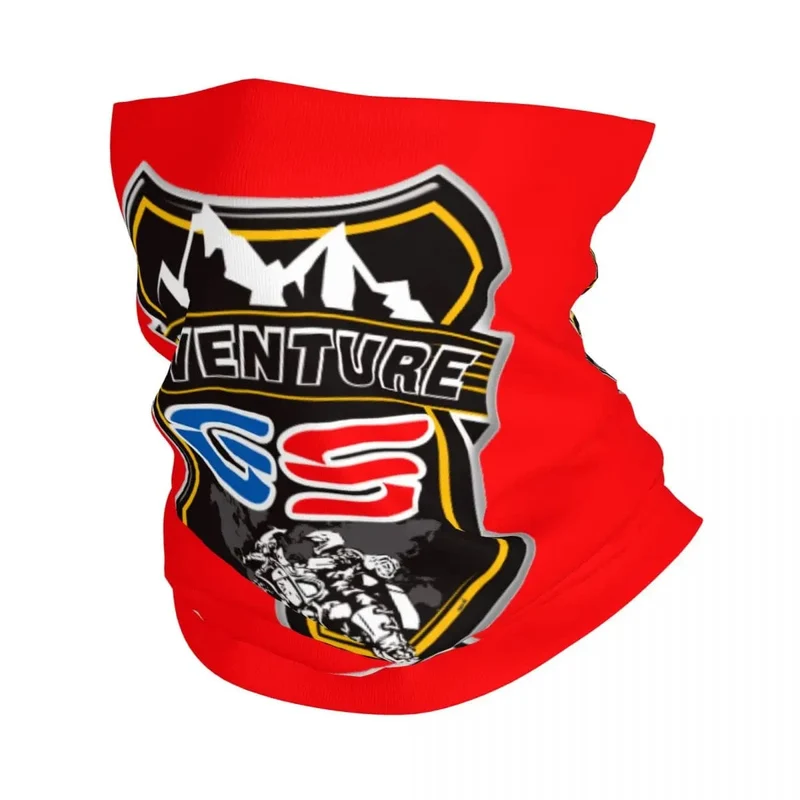 Benutzerdefinierte GS Motorrad Abenteuer Bandana Halsmanschette für Wandern Camping Männer Frauen Wickelschal Motorrad Biker Stirnband Wärmer