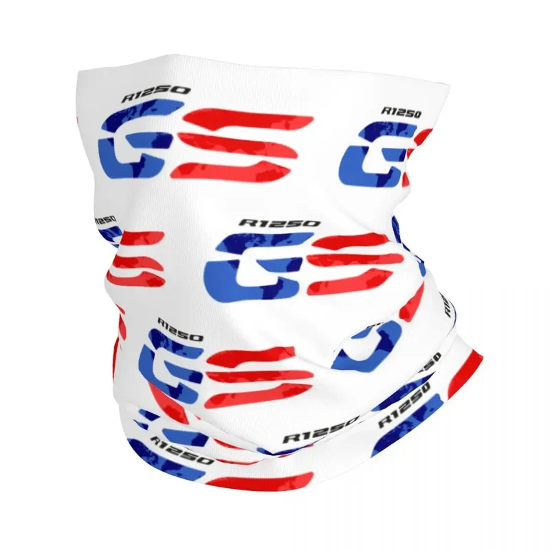 Benutzerdefinierte GS Motorrad Abenteuer Bandana Halsmanschette für Wandern Camping Männer Frauen Wickelschal Motorrad Biker Stirnband Wärmer