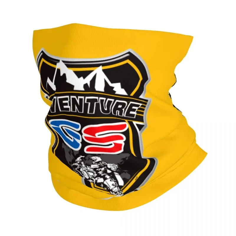 Benutzerdefinierte GS Motorrad Abenteuer Bandana Halsmanschette für Wandern Camping Männer Frauen Wickelschal Motorrad Biker Stirnband Wärmer