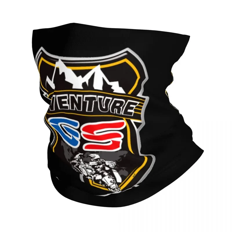 Benutzerdefinierte GS Motorrad Abenteuer Bandana Halsmanschette für Wandern Camping Männer Frauen Wickelschal Motorrad Biker Stirnband Wärmer