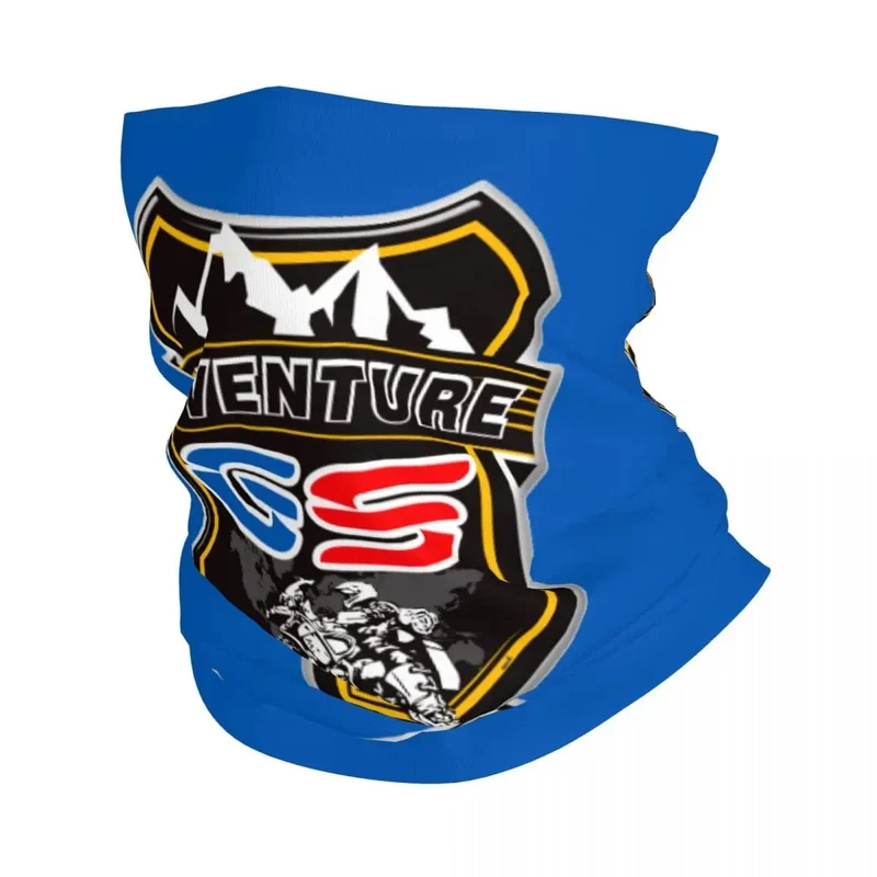Benutzerdefinierte GS Motorrad Abenteuer Bandana Halsmanschette für Wandern Camping Männer Frauen Wickelschal Motorrad Biker Stirnband Wärmer