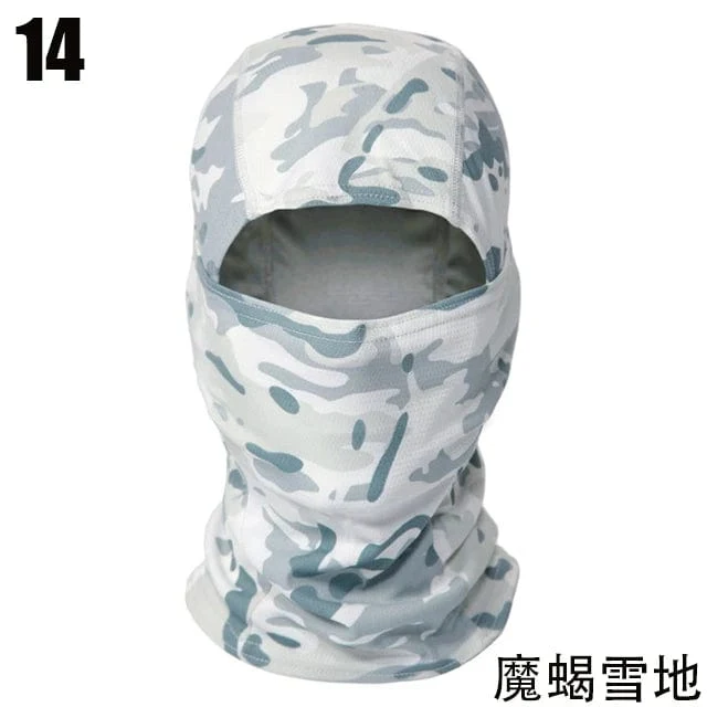 Taktische Camouflage Sturmhaube Vollgesichtsmaske Wargame CP Militärhut Jagd Fahrrad Radfahren Armee Multicam Bandana Halstuch