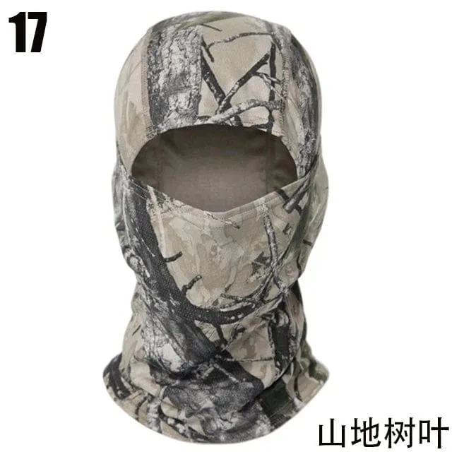 Taktische Camouflage Sturmhaube Vollgesichtsmaske Wargame CP Militärhut Jagd Fahrrad Radfahren Armee Multicam Bandana Halstuch