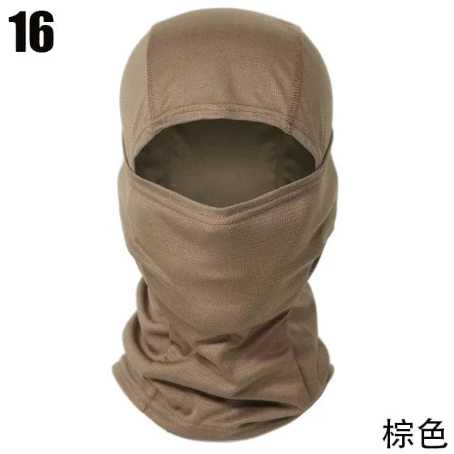 Taktische Camouflage Sturmhaube Vollgesichtsmaske Wargame CP Militärhut Jagd Fahrrad Radfahren Armee Multicam Bandana Halstuch