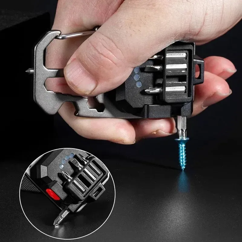 Mini LED Taschenlampe Tragbare Arbeit Licht Tasche Schlüsselanhänger Taschenlampe USB Aufladbare Für Outdoor Camping Kleine Lichter