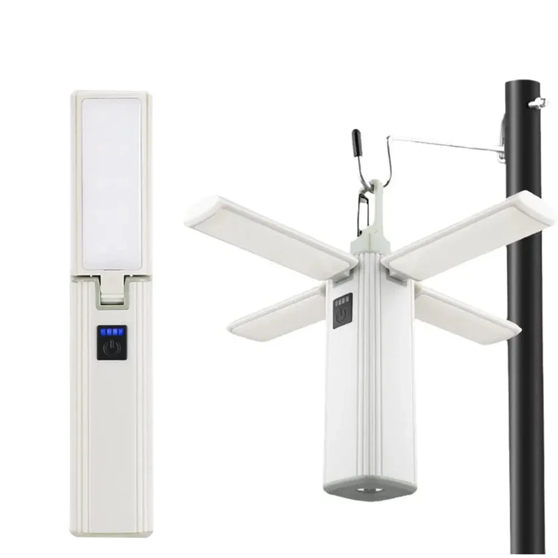Tragbare LED Camping Licht Outdoor Multifunktionale Zelt Lampe USB Aufladbare Taschenlampe Klapp Camping Lampe
