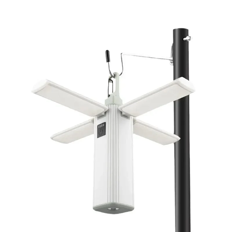 Tragbare LED Camping Licht Outdoor Multifunktionale Zelt Lampe USB Aufladbare Taschenlampe Klapp Camping Lampe