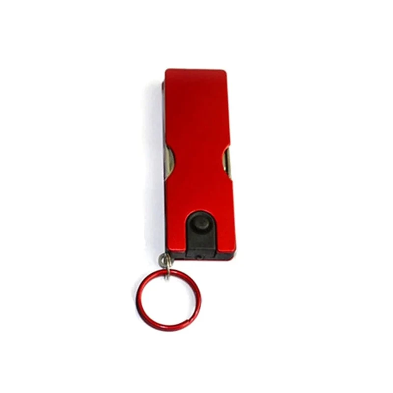 Taschenwerkzeuge, mehrere Wanderausrüstungen, multifunktionaler Mini-Schlüsselanhänger für den Außenbereich, Messer mit LED-Licht, Nagelknipser, Schere, Campingausrüstung