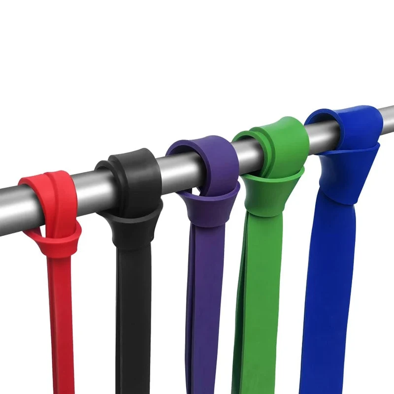 Robustes Latex-Widerstandsband, elastisches Übungsband für Sport, Kraft, Klimmzughilfe, Workout, Pilates, Fitnessgeräte
