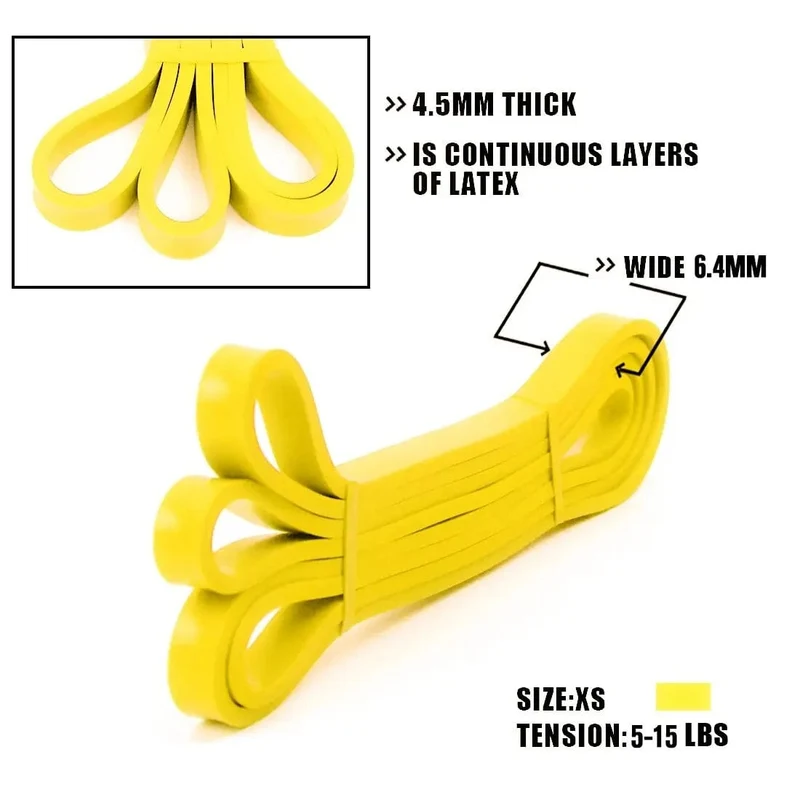 Klimmzug-Hilfsbänder – Stretch-Widerstandsband – Mobilitätsband – Powerlifting-Bänder – von Perfect for Body Stretching Powerlifti