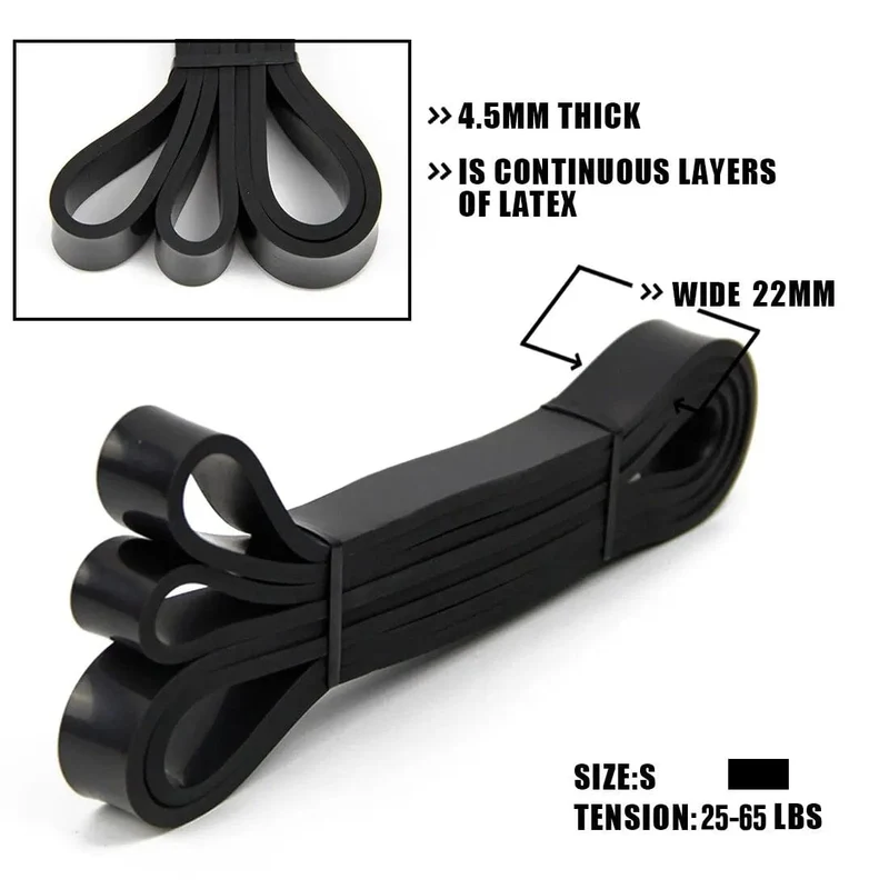 Klimmzug-Hilfsbänder – Stretch-Widerstandsband – Mobilitätsband – Powerlifting-Bänder – von Perfect for Body Stretching Powerlifti