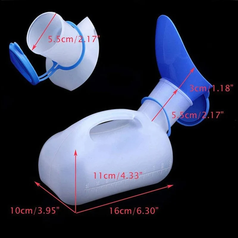 Weiblich Männlich Tragbare Kunststoff Mobile Toilette Auto Reise Camping Wandern Reise Urinal Lange Distanzen Reisen Outdoor Suppllies