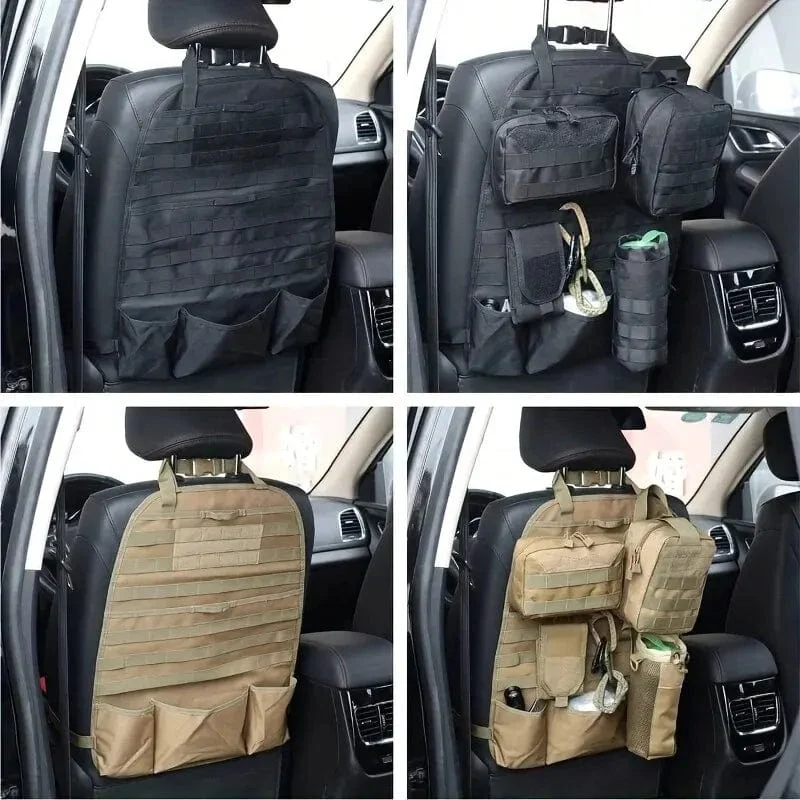 Hängetasche für den Rücksitz des Autos, Organizer für taktisches Zubehör, Aufbewahrungstasche für selbstfahrende Jagd im Freien, klassifizierte Aufbewahrungstasche