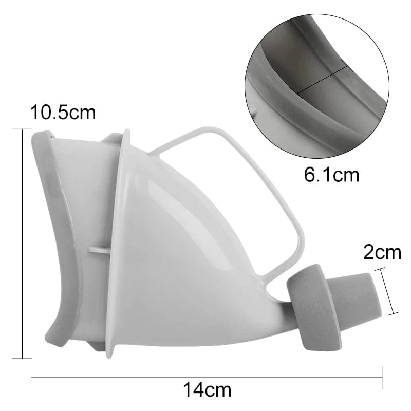 Großer Sale Tragbare Urin Toilette Hilfe Auto Reise Outdoor Erwachsene Urinale Für Mann Frau Kinder Töpfchen Trichter Pinkeln Camping Toilette