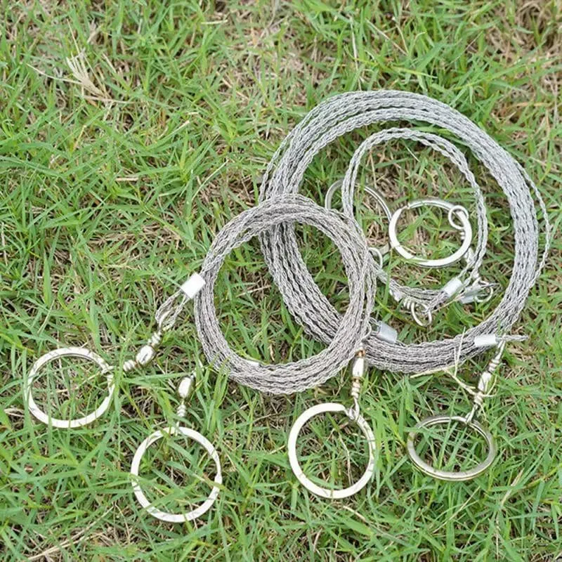 Manuelle Handsäge aus Stahldraht für den Außenbereich, 1/2 m, Handkettensäge, Cutter, tragbar, für Reisen, Camping, Notfallausrüstung, Überlebenswerkzeuge