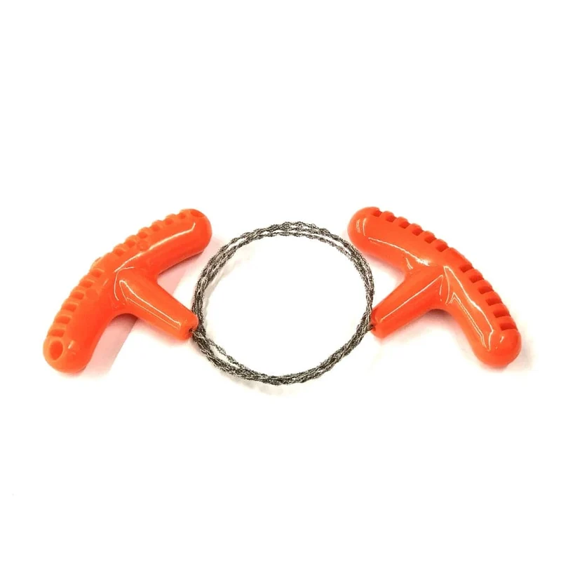 Manuelle Handsäge aus Stahldraht für den Außenbereich, 1/2 m, Handkettensäge, Cutter, tragbar, für Reisen, Camping, Notfallausrüstung, Überlebenswerkzeuge