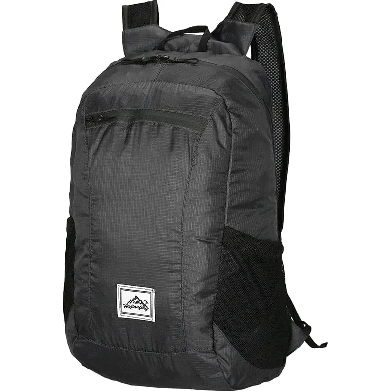 18L Tragbarer Faltbarer Rucksack Faltbarer Bergsteigerbeutel Ultraleicht Outdoor Klettern Radfahren Reise Knapsack Wandern Daypack