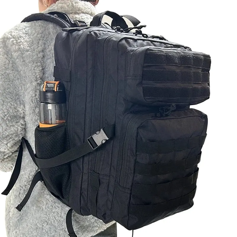 Lawaia Taktische Rucksäcke 30L/50L Outdoor Rucksäcke Camping Wandern Trekking Angeln Jagd Tasche mit Flasche Halter