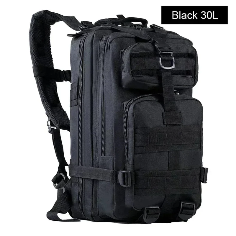 Lawaia Taktische Rucksäcke 30L/50L Outdoor Rucksäcke Camping Wandern Trekking Angeln Jagd Tasche mit Flasche Halter
