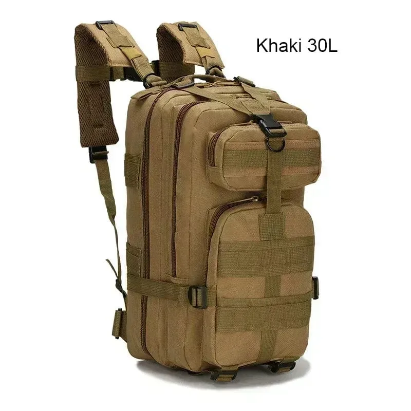 Lawaia Taktische Rucksäcke 30L/50L Outdoor Rucksäcke Camping Wandern Trekking Angeln Jagd Tasche mit Flasche Halter
