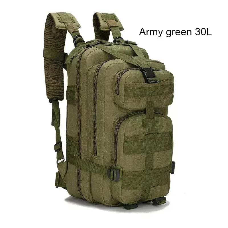Lawaia Taktische Rucksäcke 30L/50L Outdoor Rucksäcke Camping Wandern Trekking Angeln Jagd Tasche mit Flasche Halter