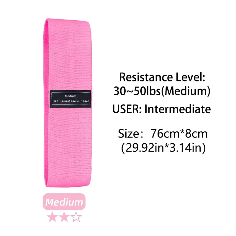 Stoff Widerstand Hüfte Booty Bands Gesäß Oberschenkel Elastische Workout Bands Squat Circle Stretch Fitness Streifen Loops Yoga Gym Ausrüstung