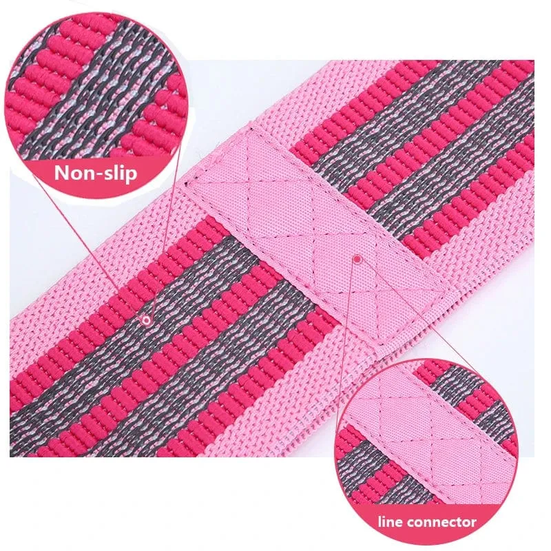 Fitness-Widerstandsband, Gesäß-Expansion, Fitness-Stoff, Gummiband, elastischer Expander, geeignet für Heimtraining, Sportgeräte