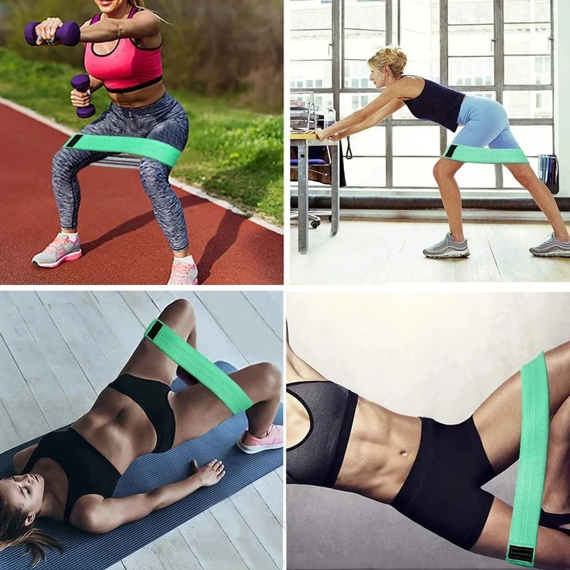 Fitness-Widerstandsband, Gesäß-Expansion, Fitness-Stoff, Gummiband, elastischer Expander, geeignet für Heimtraining, Sportgeräte