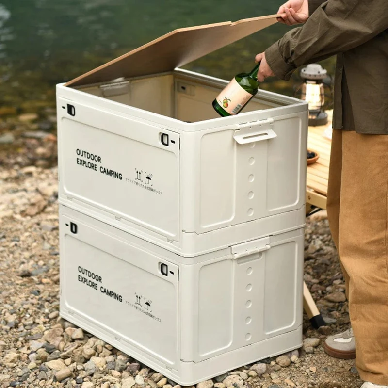 Outdoor Camping Falten Aufbewahrungsbox 30L Große Kapazität Auto Lagerung Lebensmittel Box Outdoor Reise Picknick Lagerung Bin Camping Ausrüstung