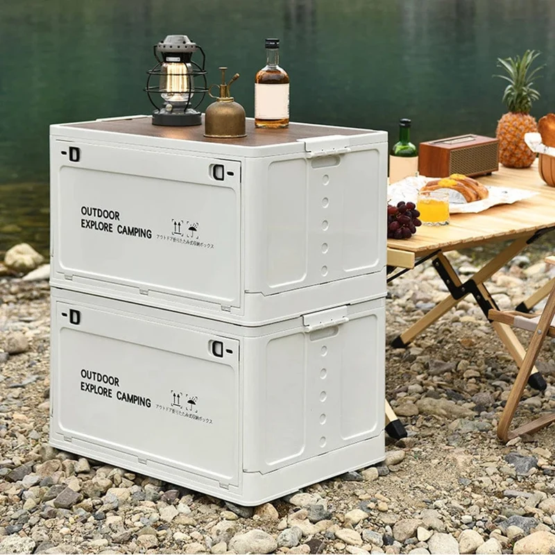 Outdoor Camping Falten Aufbewahrungsbox 30L Große Kapazität Auto Lagerung Lebensmittel Box Outdoor Reise Picknick Lagerung Bin Camping Ausrüstung
