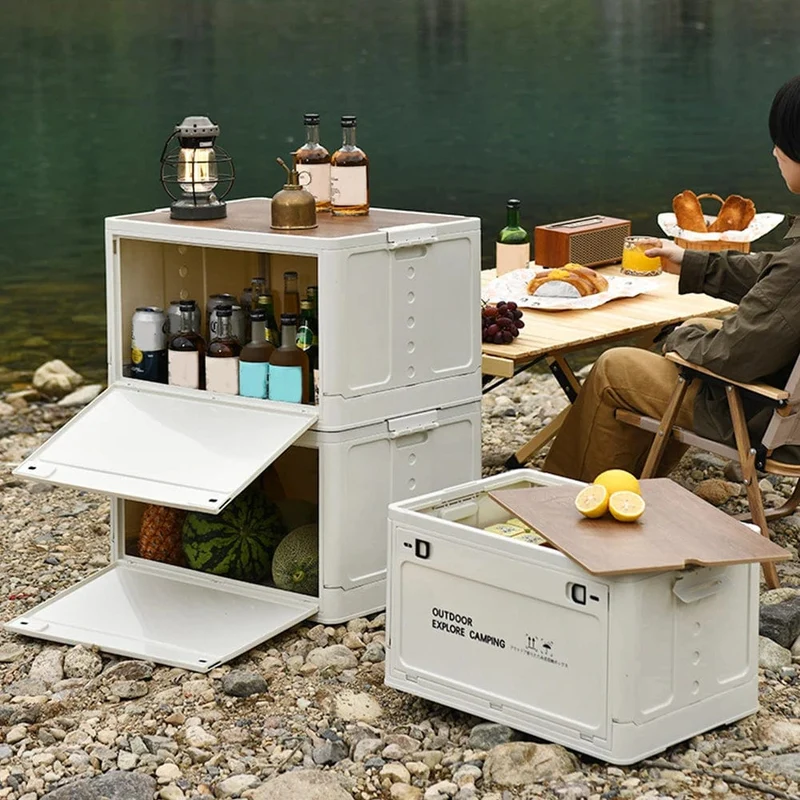 Outdoor Camping Falten Aufbewahrungsbox 30L Große Kapazität Auto Lagerung Lebensmittel Box Outdoor Reise Picknick Lagerung Bin Camping Ausrüstung