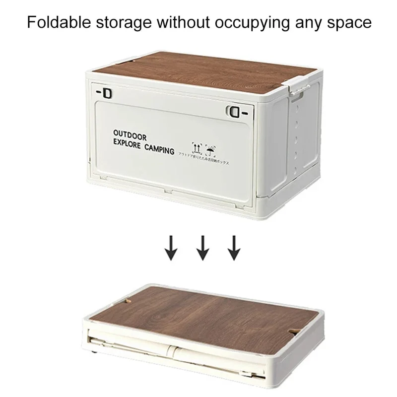 Outdoor Camping Falten Aufbewahrungsbox 30L Große Kapazität Auto Lagerung Lebensmittel Box Outdoor Reise Picknick Lagerung Bin Camping Ausrüstung