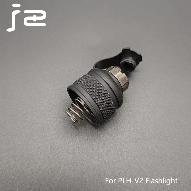 Airsoft M600 M300 PLH-V2 Taschenlampe Schwanz Kappe Schalter Scout Licht Metall End Kappe Taktische Scheinwerfer Dual Funktion Druck Schalter