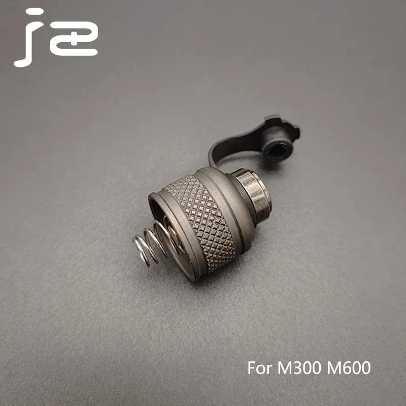 Airsoft M600 M300 PLH-V2 Taschenlampe Schwanz Kappe Schalter Scout Licht Metall End Kappe Taktische Scheinwerfer Dual Funktion Druck Schalter
