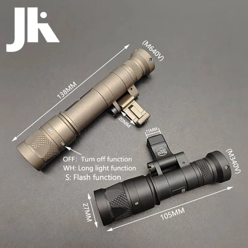 Sotac Surefir Airsoft M600 M300 M640DF M640V M340V M340C Taktische Taschenlampe M640 M340 Waffe Scout Licht 20 MM Picatinny schiene