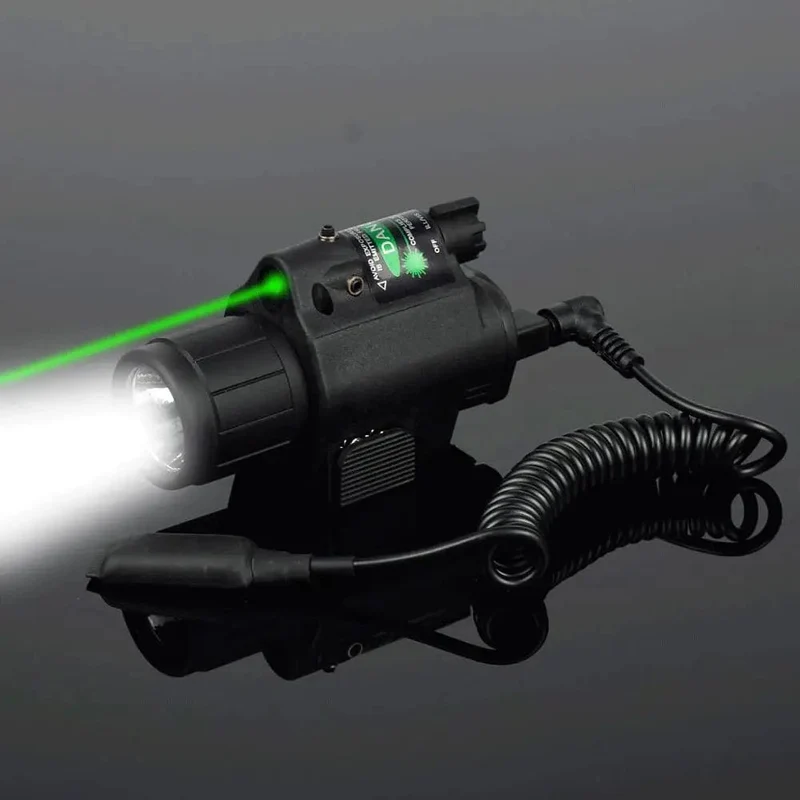 Taktische Waffe Taschenlampe mit Fernbedienung Schalter Red Dot Laser Anblick Militär Pistole Gun Licht für Glock 17 19/20mm Schiene Jagd