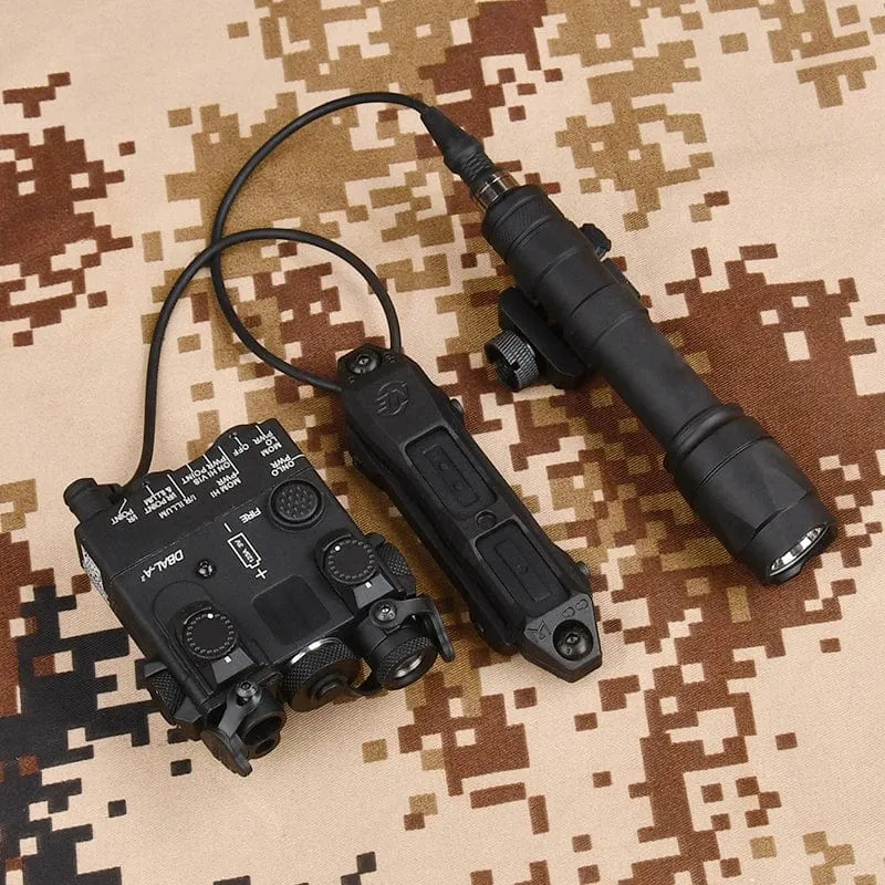 Surefir M600 M600C M600U M300A Airsoft Leistungsstarke Taschenlampe Taktische DBAL Rot Grün Blau Dot Jagd Airsoft Laser Dual Control