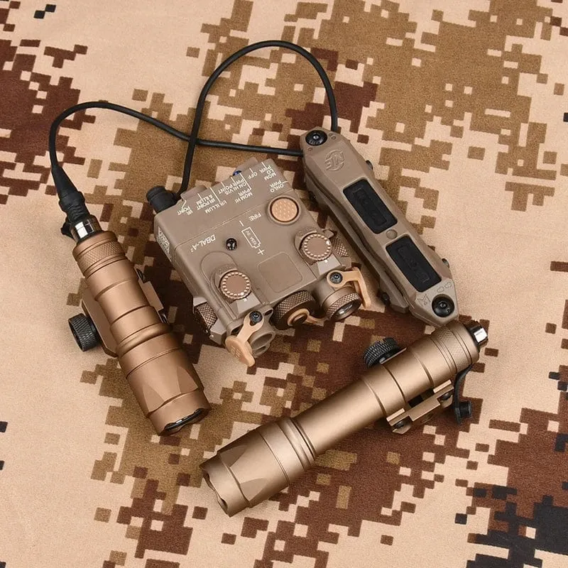 Surefir M600 M600C M600U M300A Airsoft Leistungsstarke Taschenlampe Taktische DBAL Rot Grün Blau Dot Jagd Airsoft Laser Dual Control