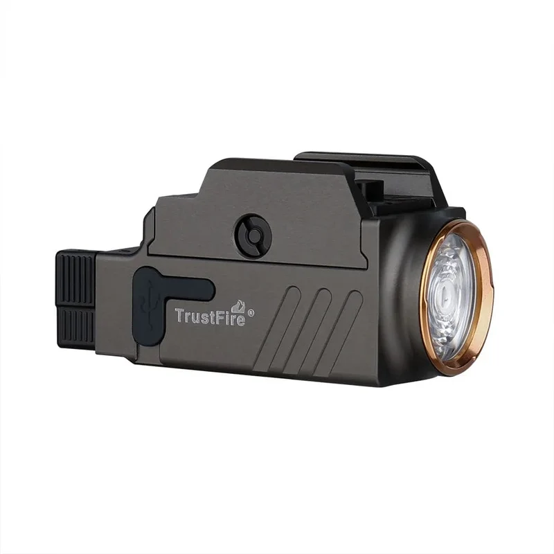 Trustfire GM23 Led Taktische Taschenlampe 800Lumen USB Aufladbare Schiene Montiert Schnell Release Waffe Gun Lichter Glock 19 17 Taurus