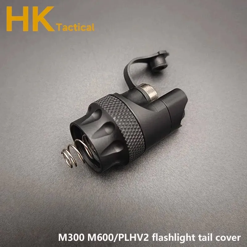 M600 M300 Taschenlampe Schalter Zubehör Scout Licht Waffe Licht Schalter Für Surefire PLH-V2 TAILCAP HINTERE KAPPE