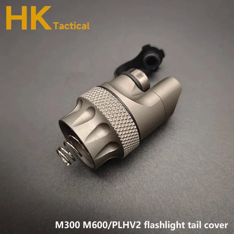 M600 M300 Taschenlampe Schalter Zubehör Scout Licht Waffe Licht Schalter Für Surefire PLH-V2 TAILCAP HINTERE KAPPE