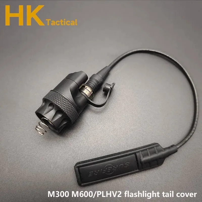 M600 M300 Taschenlampe Schalter Zubehör Scout Licht Waffe Licht Schalter Für Surefire PLH-V2 TAILCAP HINTERE KAPPE